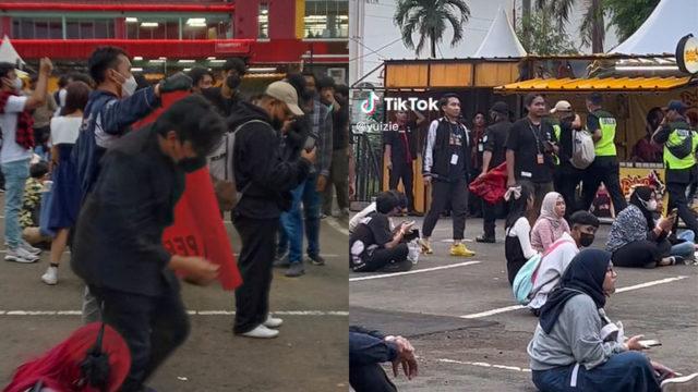 Bawa Atribut Parpol, Wibu Diamankan Satpam Event Jejepangan