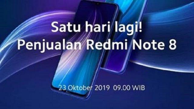 Catat Tanggalnya! Redmi Note 8, 48MP Bakal Dijual Di Indonesia
