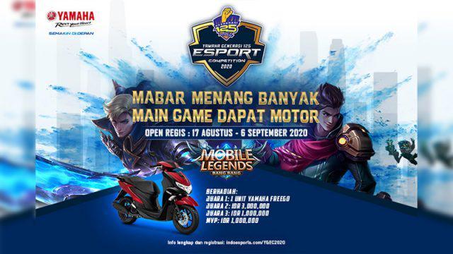 Ikut Yamaha Generasi 125 Esports Competition, Main Mobile Legends Bisa Dapat Motor!
