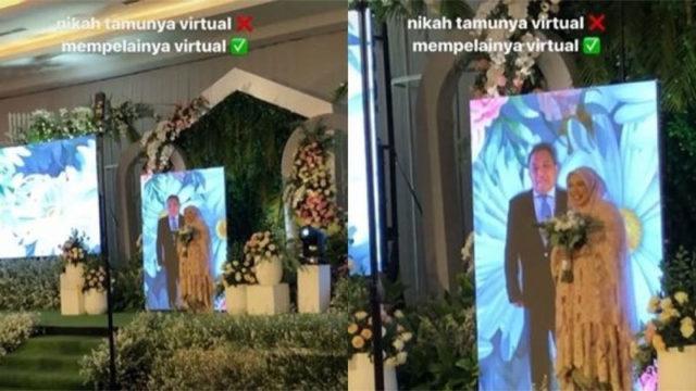 Ini Alasan Lucu di Balik Pernikahan dengan Mempelai Virtual!