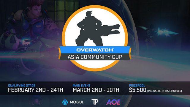 Overwatch Asia Community Cup Digelar di Bulan Februari 2019! Yuk Daftarkan Tim Kamu