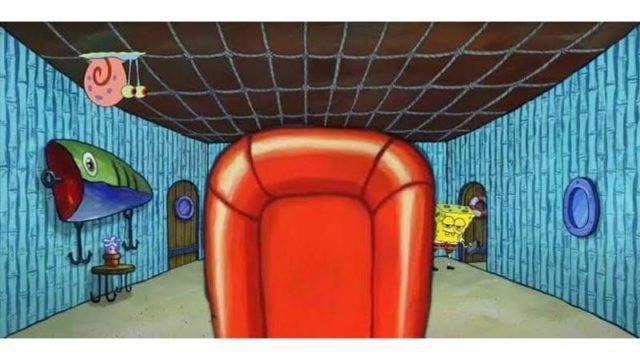 3 Background Zoom Meeting Bertema SpongeBob