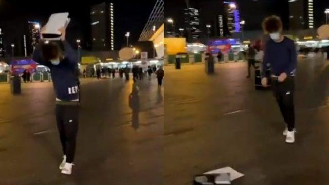 Jiwa Misqueen Bergejolak Lihat Pemuda Ini Banting PS5 di Depan Umum!