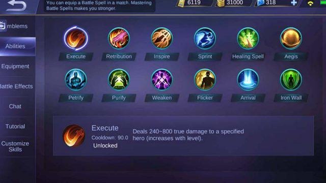 Walau Jarang Digunakan, 5 Battle Spell Mobile Legends Ini Sebenarnya Memiliki Efek Luar Biasa!