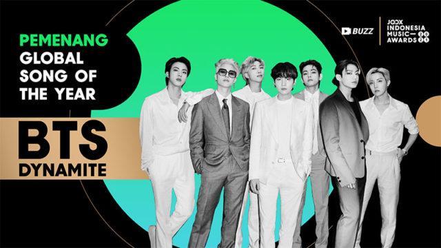 BTS Menguasai JIMA 2021, Sukses Raih 3 Penghargaan!