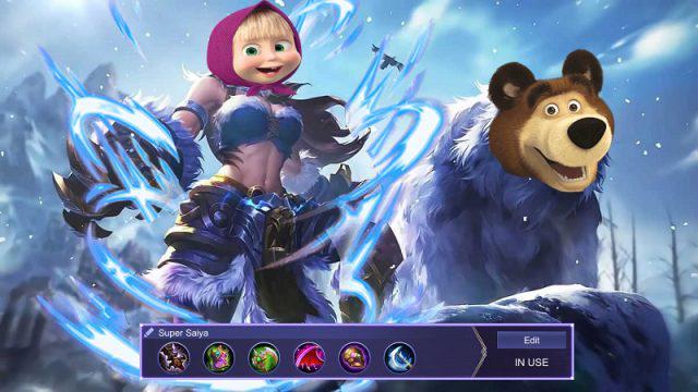 Build Masha Terkuat Mobile Legends! Setara Super Saiya 3 Son Goku