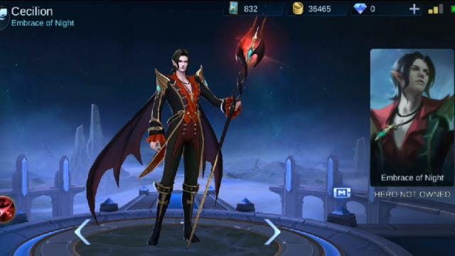 Cecilion, Hero Mobile Legends yang Baru Hadir di Advance Server!