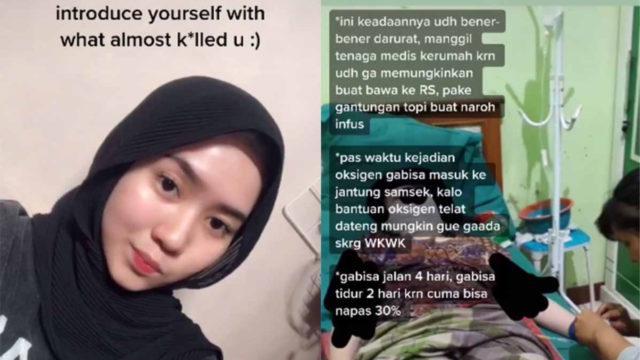 Viral! Nyawa Cewek Ini Hampir Melayang Akibat Es Kopi Susu, Ternyata Begini Kejadiannya