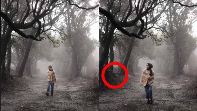 Viral Cewek Tak Sengaja Rekam Sosok Mistis di Kawah Gunung, Begini Potretnya!