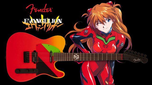 Evangelion Bekerja Sama dengan Fender Membuat Gitar Edisi Terbatas