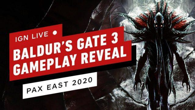 Bocor! Larian Studio Perlihatkan Game Play Baldur’s Gate 3
