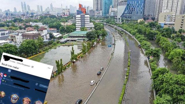 Viral! Oknum Netizen Salah Gunakan Fitur Crisis Response Facebook Perihal Banjir
