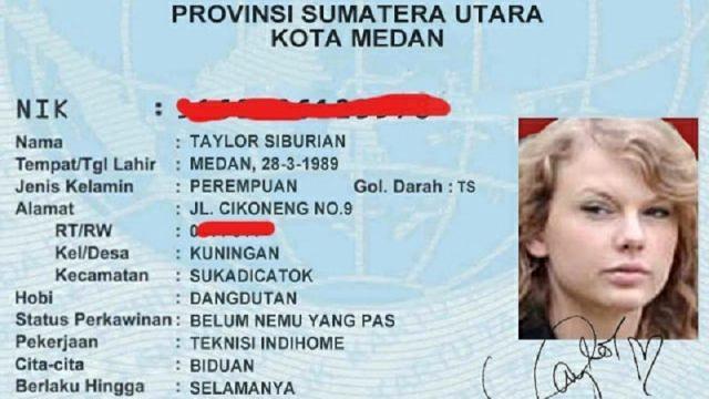 Auto Terpingkal! Foto Editan KTP Artis Internasional Ini Lawak Banget