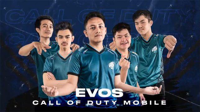 Resmi Diperkenalkan, Inilah Anggota Tim COD Mobile EVOS Esports!