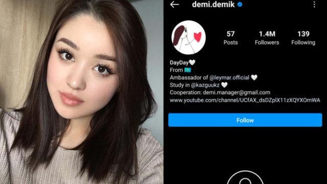 Block Instagram Fiki Naki, Follower Dayana Kazakhstan Turun Drastis Sampai Mau 'Tutup' Akun