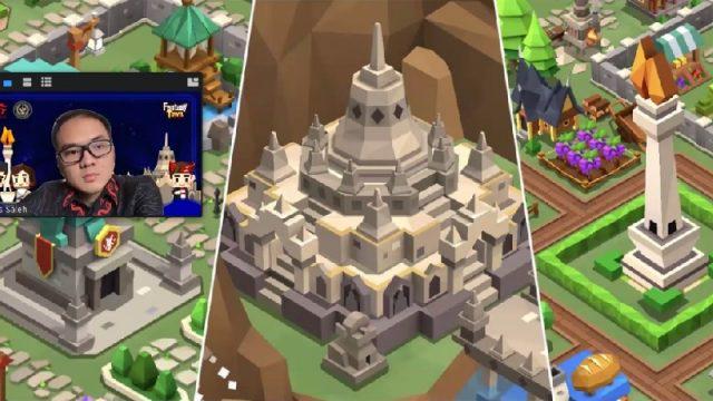 Hadirkan Bangunan Bersejarah Indonesia, Game Fantasy Town Bakal Dirilis Global?