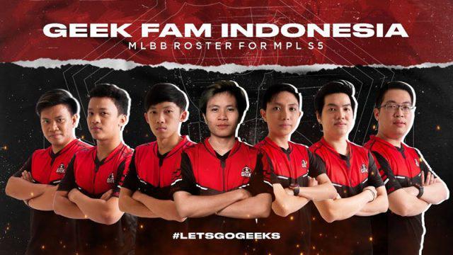 Ada AyamJago! Inilah Roster Geek Fam ID di MPL Season 5