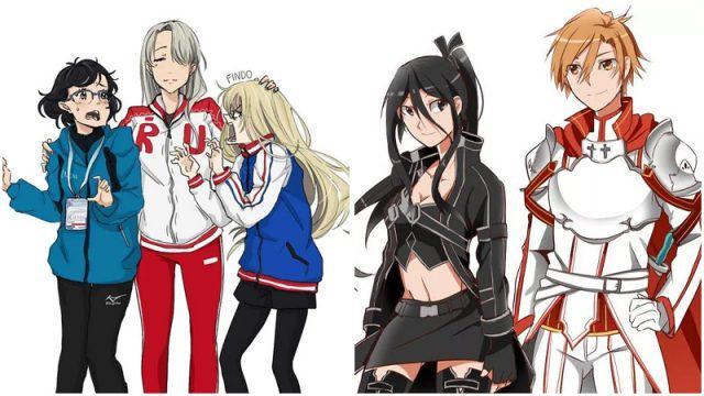 Awas Naksir!! Begini Penampilan Tokoh Anime Dalam Versi Perempuan
