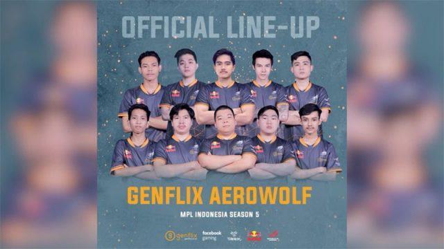 Ada yang Misterius, Inilah Roster Genflix Aerowolf di MPL Season 5!