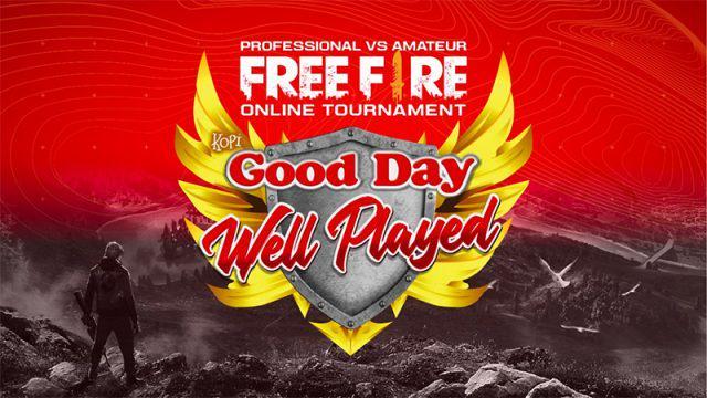 Tim Free Fire DG Esports Juarai Turnamen Good Day Well Played!