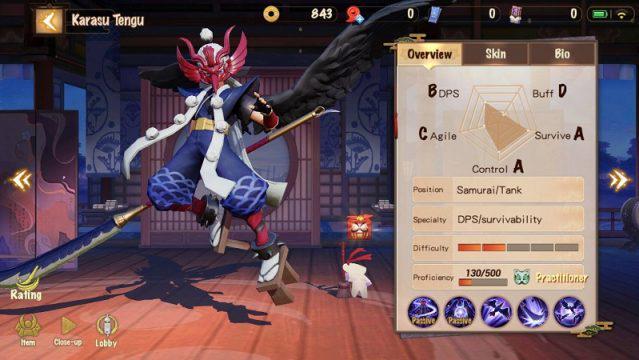 Kerad Juga Mematikan! Guide Karasu Tengu Onmyoji Arena Samurai Bersayap Gagak