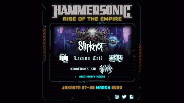 Bersiaplah para Metalhead! Inilah Full Line Up Untuk Hammersonic 2020!