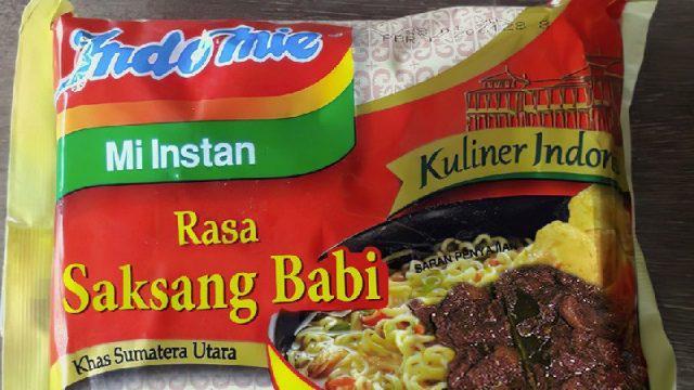 Geger! Foto Indomie Rasa Saksang Babi Viral di Media Sosial, Begini Faktanya
