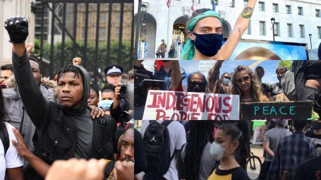 Beberapa Artis Dunia Ikut Turun Ke Jalan Akibat Kasus George Floyd Untuk Menentang Rasisme