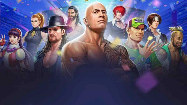 Ini Dia Finisher The Rock dkk di The King of Fighters Allstar X WWE