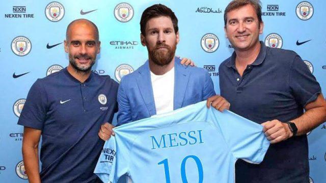 Ramai Jadi Meme, Messi Akan Bergabung dengan Manchester City?