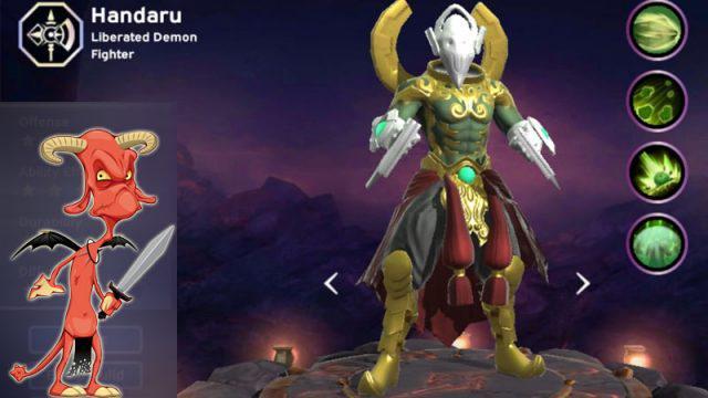 Iblis yang Merdeka! Inilah Skill Handaru, Fighter Fleksibel di Lokapala