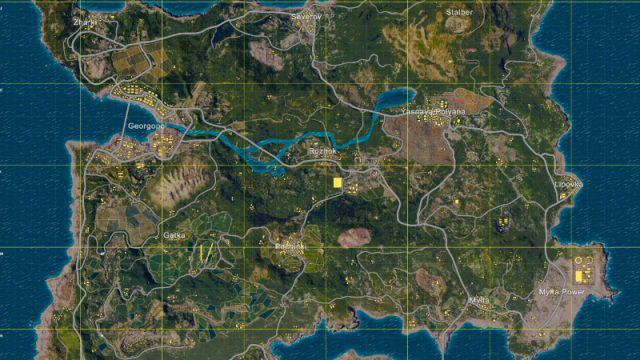 Rahasia! Lokasi Landing di PUBG Mobile Ini Memiliki Item yang Bagus!