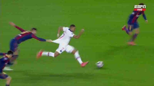 Meme Mbappe Ramaikan Liga Champions Barcelona vs PSG