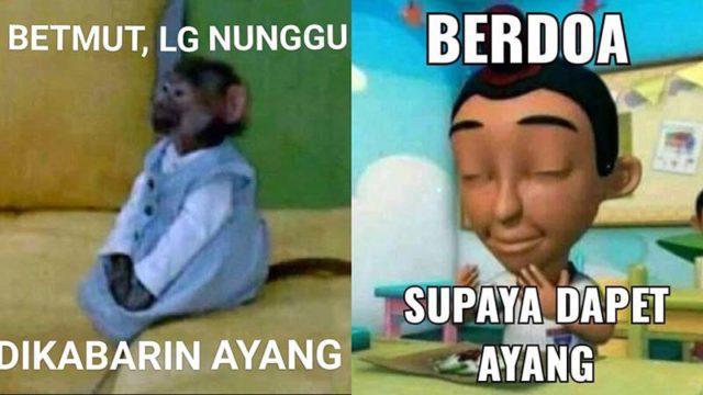 10 Meme Bucin karena Ayang, Bikin Jomblo Sakit Hati!