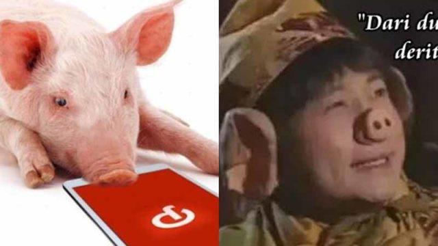 10 Meme Kocak Tentang Babi Ngepet yang Heboh di Depok, Ada Pat Kai Sampai Attack on Titan