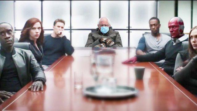 10 Meme Bernie Sanders Paling Kocak dan Kreatif, Ada yang Sampai Gabung The Avengers