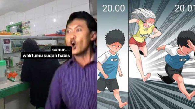 10 Meme Dine In Dibatasi Waktu 20 Menit saat PPKM, Bikin Ngakak!