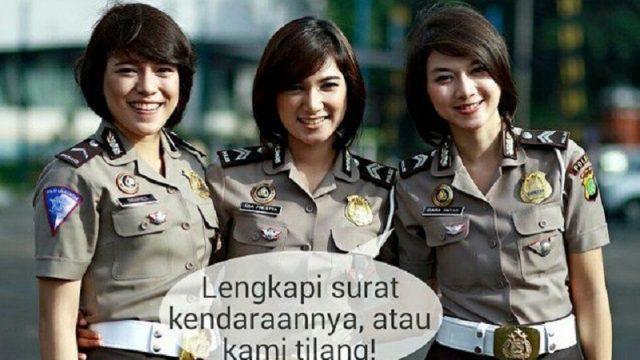 Dari Baper Sampe Ngakak, 17 Meme Orang Kena Tilang Ini Kocak Maksimal