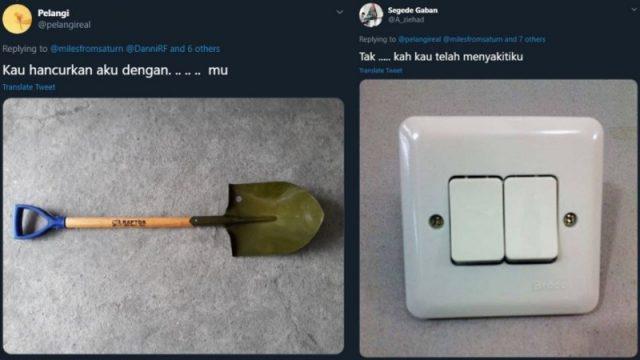 10 Meme Nyanyi Lirik Pakai Gambar Ini Bakalan Melatih Otak Kamu, Ngakak Banget!