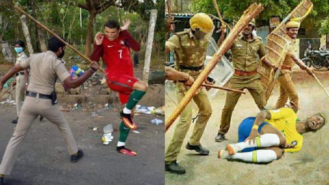Meme Kocak Jika Ronaldo Hingga Neymar kena Lockdown di India!