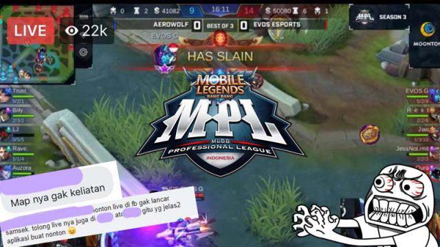 Netizen Protes MPL Season 3 Ditampilkan Hanya di Facebook Gaming!
