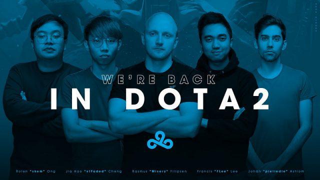 C9 is Back! Cloud9 Kembali Berkompetisi di Dota 2 dengan Tim Baru!