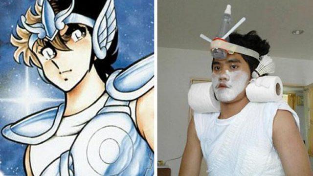 Kreatifnya Kebangetan! Cosplay Low Budget Pria Thailand Ala Karakter Anime