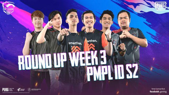 Pekan ke 3 PMPL ID Season 2 Penuh Kejutan! Bigetron RA Terpuruk