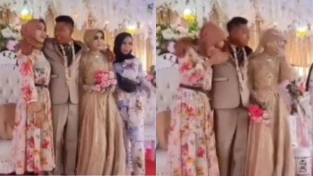 Bikin Heboh, Cewek Nangis di Pernikahan Mantan Sampai Mempelai Wanita Ikutan Nangis