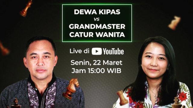 Akhirnya Bertanding, Dewa Kipas Akui Keunggulan GM Irene Sukandar