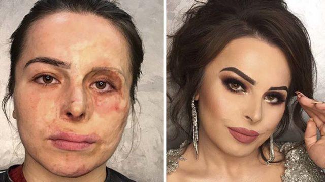 7 Potret Perubahan Wajah Wanita Ini Bikin Pangling, The Power of Makeup!