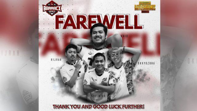 PG.Barracx Lepas Roster Tim PUBG Mobile!