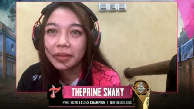 The Prime Snaky Juarai PINC Ladies Tournament 2020, Selamat!