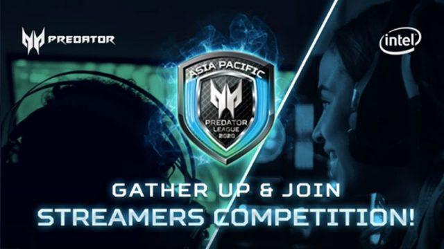 Selain Pertandingan Esports, Predator League 2020 Gelar Streamer Competition!